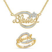 Blessed Ring with FREE Matching Pendant 12505 0021 a main