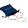 Timeless Elegance Copper Bracelet Set 12401 0018 e gift pouch