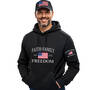 Faith Family Freedom Hoodie 12734 0024 m model front