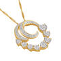 Beloved Diamond Swirl Pendant, Beloved Diamond Swirl Pendant 6926 0016 b angled