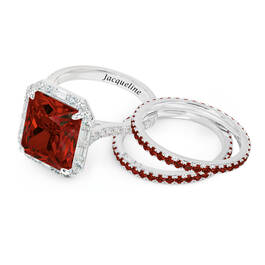 Birthstone Beauty Stackable Ring Set 12323 0013 a main