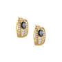 Dazzling Huggie Hoops Five Earring Set, Dazzling Huggie Hoops Five Earring Set 11555 0014 f earing