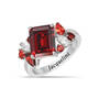 Personalized True Colors Seven Carat Birthstone Ring 11843 0016 a main