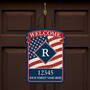 The All American Address Sign 13144 0018 c doorshot