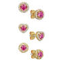 Genuine Birthstone Earring Set 12496 0014 m october