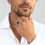 Midnight Valor Onyx Ring with FREE Matching Chain 12656 0010 m model