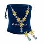 The Almond Blossom Necklace & Earring Set, The Almond Blossom Necklace Earring Set 6490 001 2 2