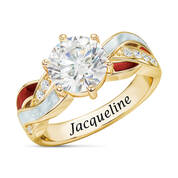 Braided Birthstone Ring 12247 0016 a main