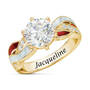 Braided Birthstone Ring 12247 0016 a main
