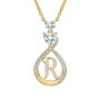 I Love You Diamond Initial Pendant 12795 0012 l pendant