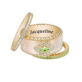 Birthstone Triumph Ring Set with Free Matching Earrings 12274 0020 h august