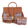 Tartan Elegance Handbag with FREE Matching Wristlet 12306 0014 a main