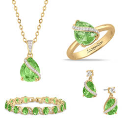 Ultimate Birthstone Jewelry Set 12557 0010 h august