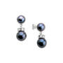Midnight Spell Black Pearl Bracelet and Earring Set, Midnight Spell Bracelet and Earrings Set 1333 0378 c earing