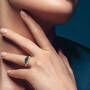 Neptune Blue Sapphire 9kt Gold Ring 12517 0019 m model