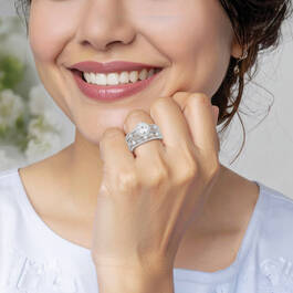 Happy Ever After Anniversary Ring Set 12615 0010 m model