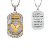 Personalized Liberty Diamond Dog Tag 11231 0024 a main