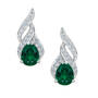 Genuine Birthstone and Diamond Earrings 11573 0020 e may