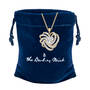 Symbols of True Love Heart Necklace, Heart Pendant 11500 0036 g gift pouch