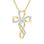 Love Grace Diamond Cross Pendant 12667 0017 a main