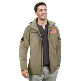 The Personalized Patriotic All Weather Jacket 12495 0015 m model