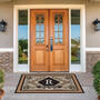 The Personalized Monogrammed Outdoor Accent Rug 12812 0037 d entrance