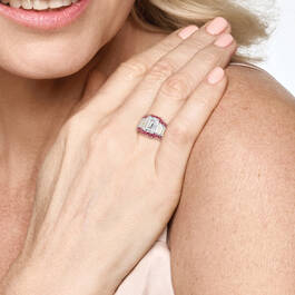 Nine Carat Statement Ring 12020 0019 m model