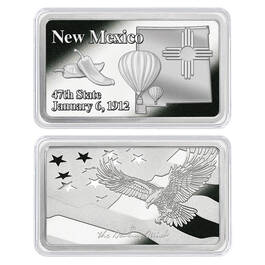 America the Beautiful Silver Plated Ingot Collection 11985 0014 zg NM