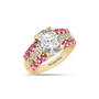 “Queen of My Castle” Birthstone Ring, Personalized Queen of My Castle Birthstone Ring 11392 0011 j october