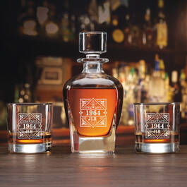 The Personalized Birth Year Decanter Set 12777 0014 c decanter