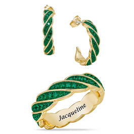 Birthstone Delight Ring with FREE Matching Earrings 12276 0010 e may