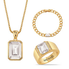 The Personalized Birthstone Set 12512 0014 d april