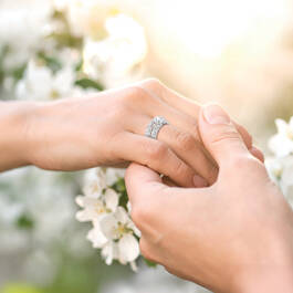 Forever in Platinum Anniversary Set 12558 0019 m model