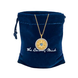 Birthstone & Diamond Star Pendant 12370 0015 o giftpouch