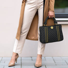 Quilted Elegance Handbag Set 12551 0016 n model