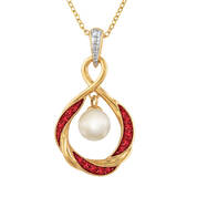 The Pearl Birthstone Pendant 6901 0015 b front