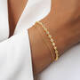 Personalized Golden Beaded Bracelet 12002 0011 m model