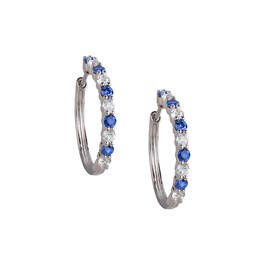 Birthstone Brilliance Hoops 12064 0016 i september
