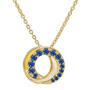 Sapphire Blue Sensational Golden Pendant Collection 12431 0012 g pendant