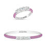 Brilliant Birthstone Bangle with Free Matching Ring 12683 0017 f june