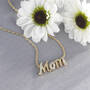 Mom Diamond Cutout Pendant, Mom Diamond Cutout Pendant 11142 0790 m lifestyle