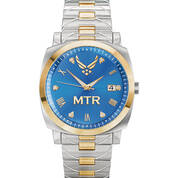 Personalized Custom Crafted US Air Force Diamond Watch 12409 0036 a main