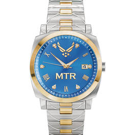 Personalized Custom Crafted US Air Force Diamond Watch 12409 0036 a main