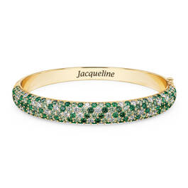 Personalized Birthstone Mosaic Bangle 11388 0017 e may