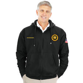 The Personalized Classic Veteran Hoodie 12299 0013 m model