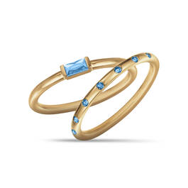 Double My Dazzle Birthstone Ring Set 11572 0013 c march