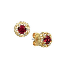 Genuine Birthstone Earring Set 12496 0014 c main