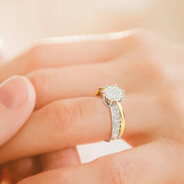 Love Everlasting Diamond Ring 11381 0022 n model