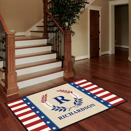 The Personalized Home of the Brave Accent Rug 12340 0012 b matt