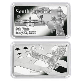 America the Beautiful Silver Plated Ingot Collection 11985 0014 zo SC